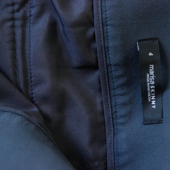 Grey Skinny Slacks - Picture 2 of 6